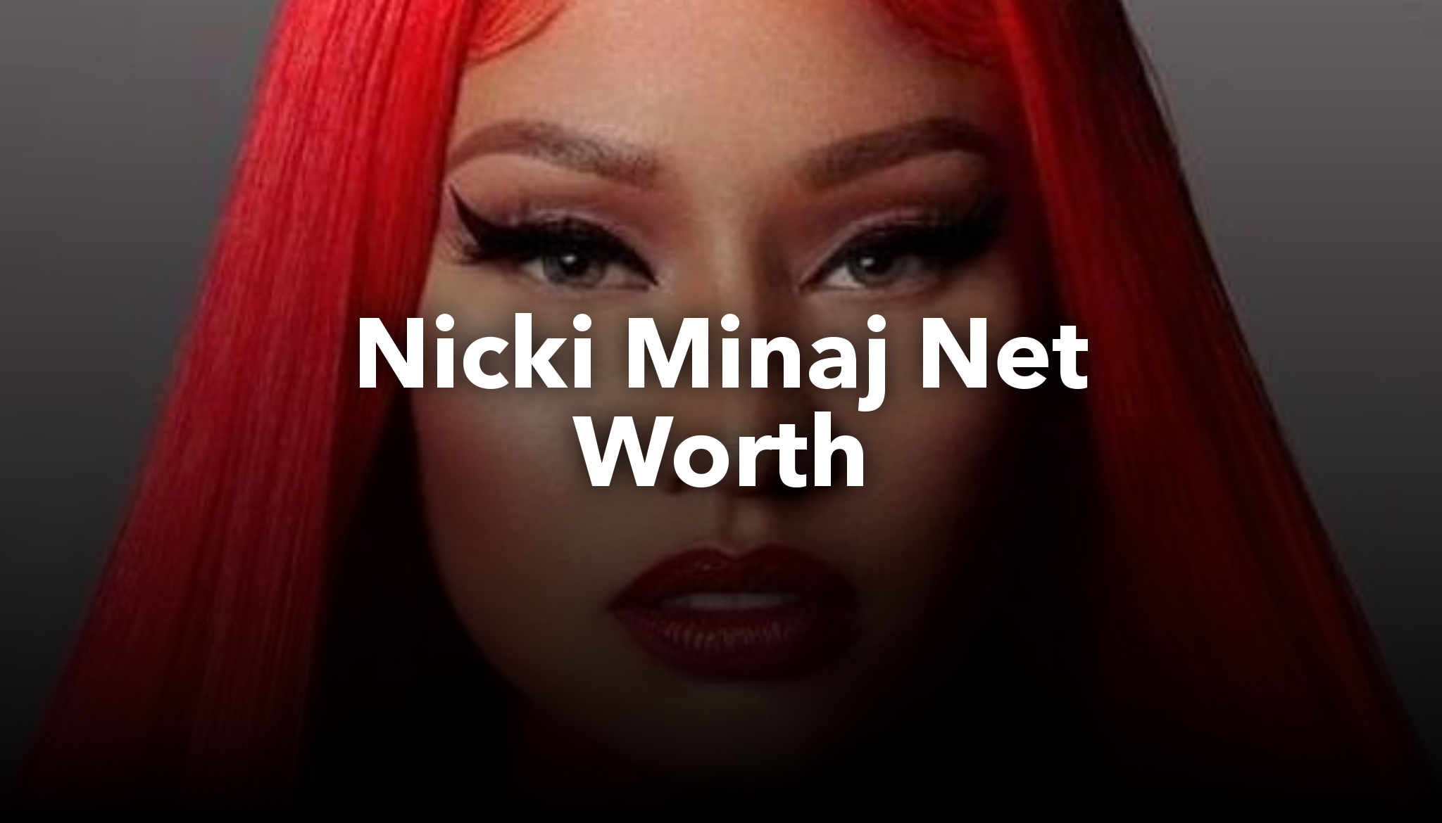 Nicki Minaj Net Worth nichesss